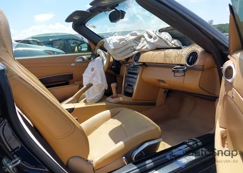 2005 Porsche Boxster z USA, uszkodzony, nr VIN WP0CA29805U711969